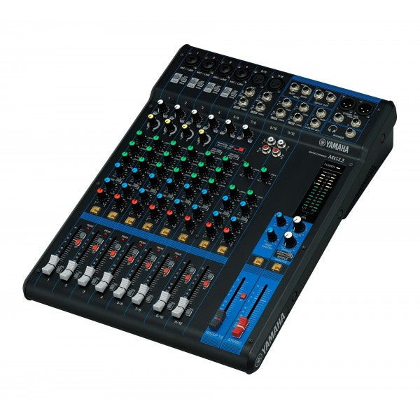 Yamaha Mezcladora Análoga De 12 Canales Modelo Mg12