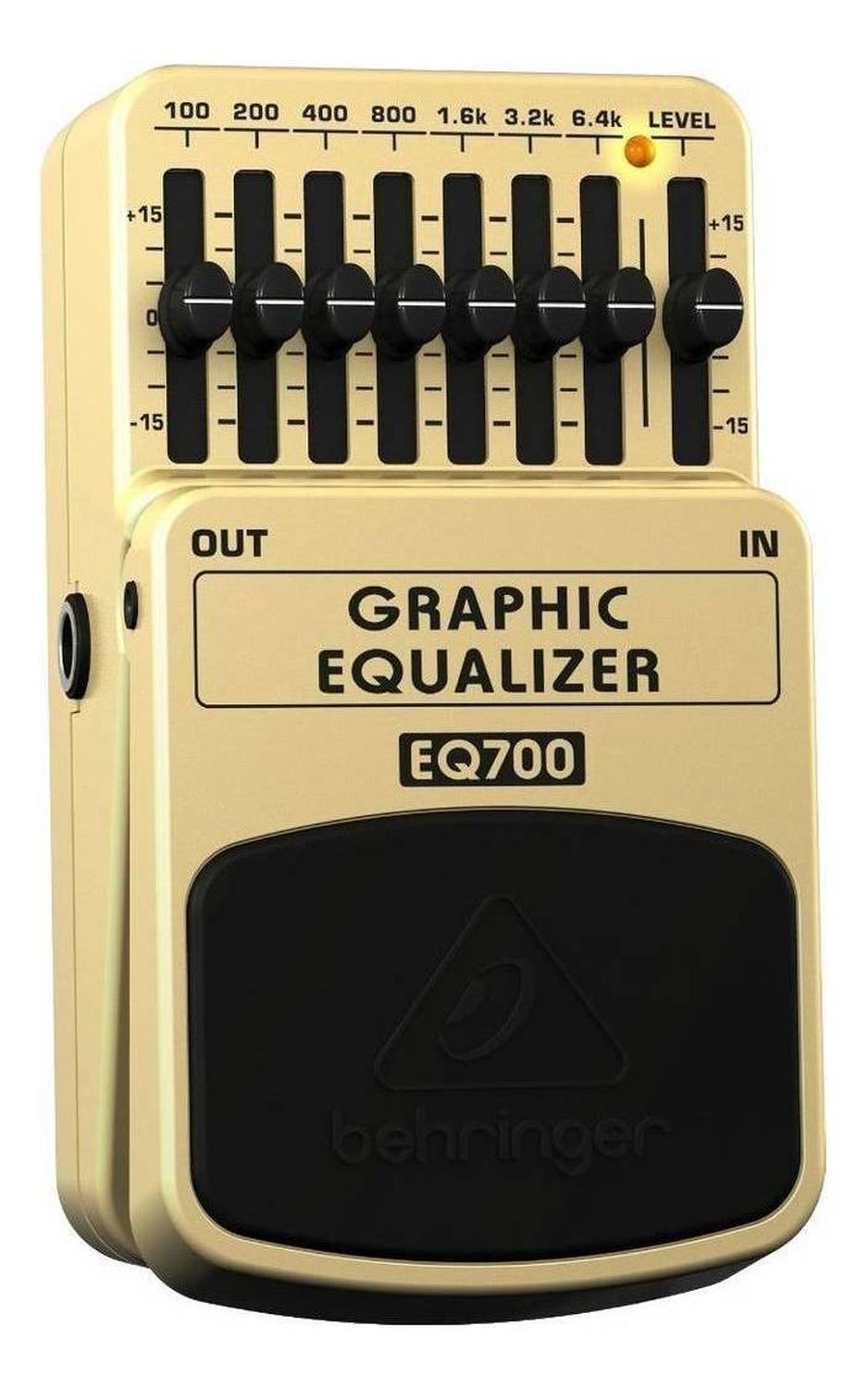 Pedal De Efecto Behringer Graphic Equalizer Eq700 Beige