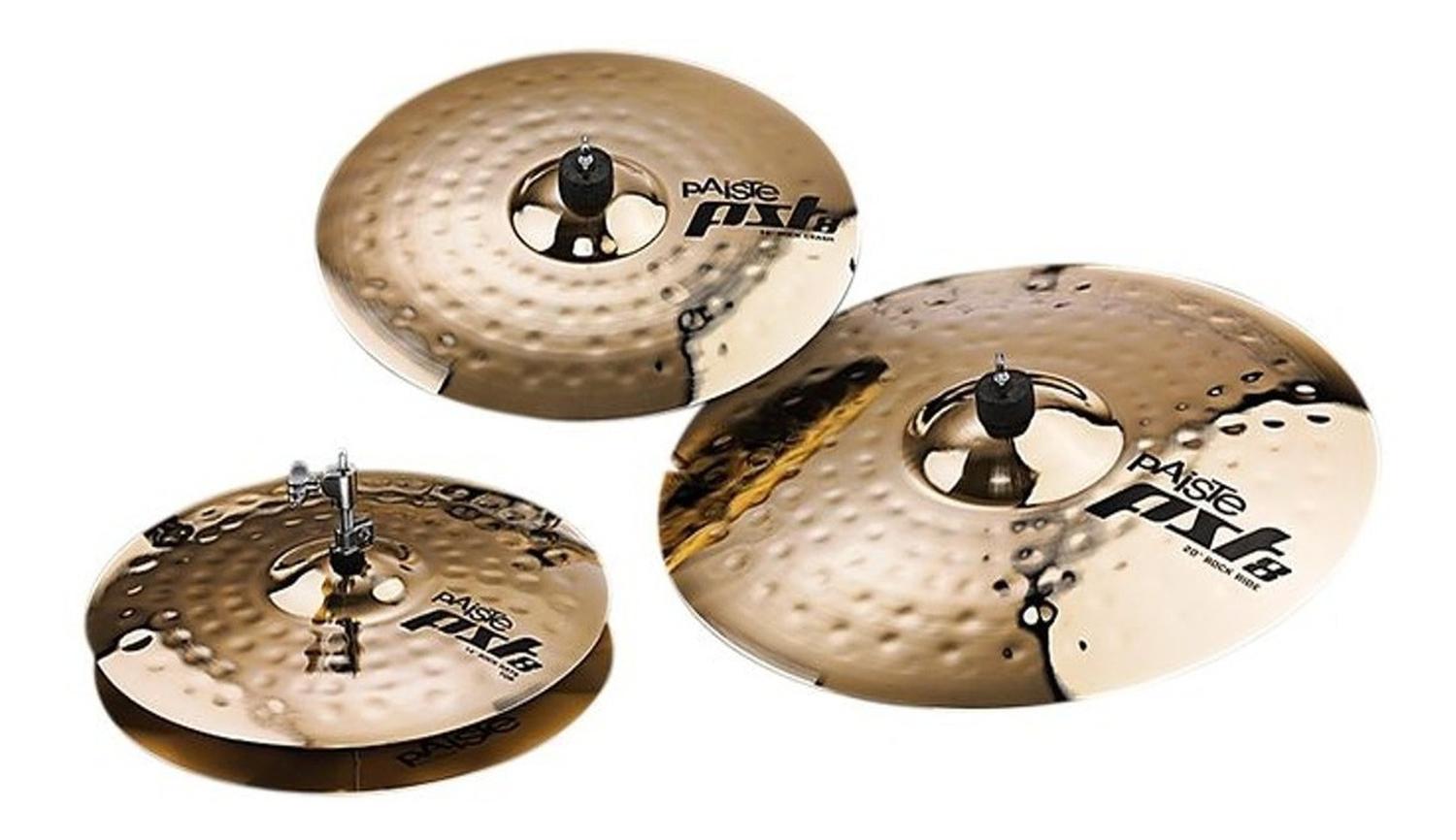Paiste Pst8 Reflector Set 14/16/20 Rock Set