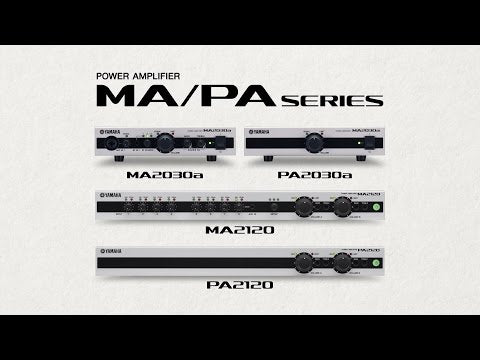 Amplificador para instalaciones Yamaha MA2120