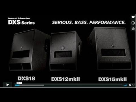 Yamaha Oficial Subwoofer 12 Amplificado DXS12MKII