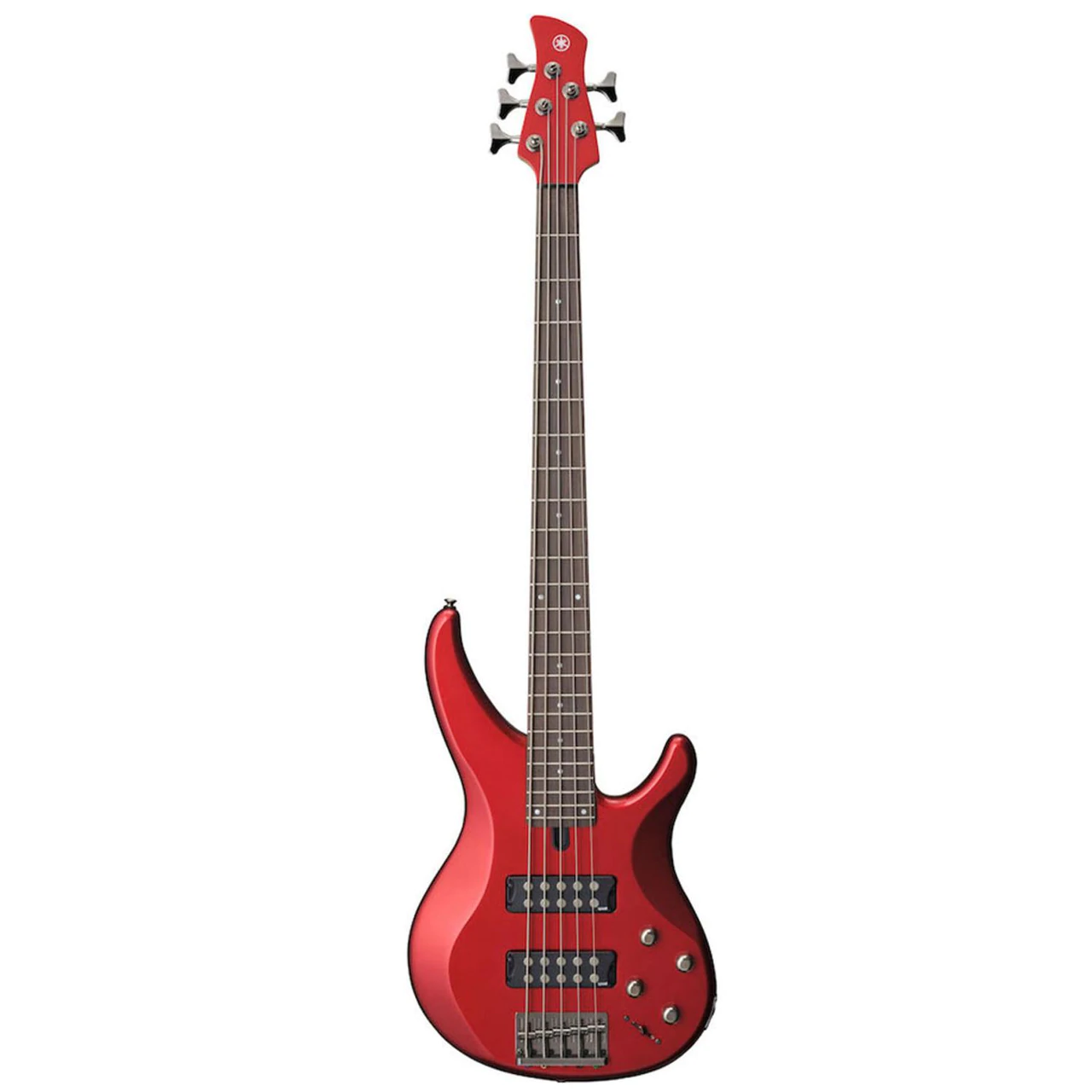 Bajo Eléctrico 5 Cuerdas Activo Yamaha TRBX305CAR Color Rojo