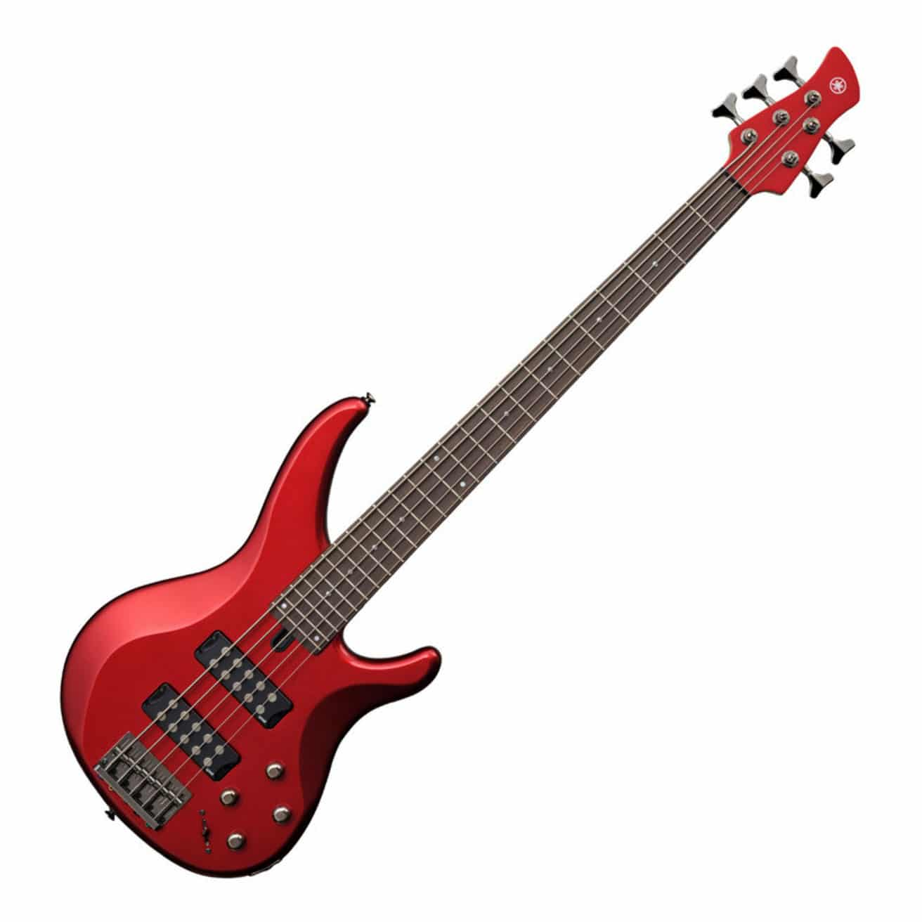Bajo Eléctrico 5 Cuerdas Activo Yamaha TRBX305CAR Color Rojo