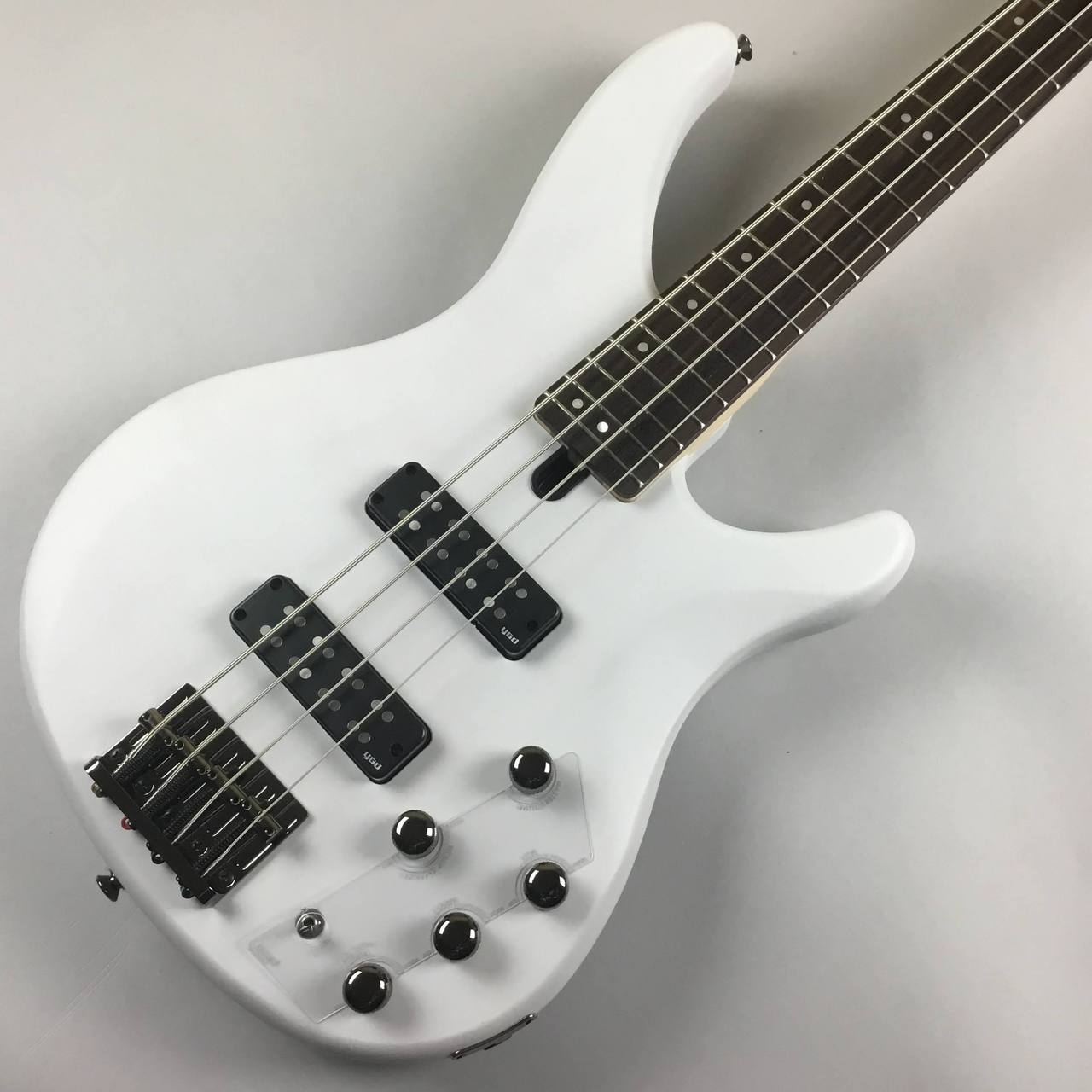 Yamaha TRBX504TLW Active Passive 4-String Electric Bass - White