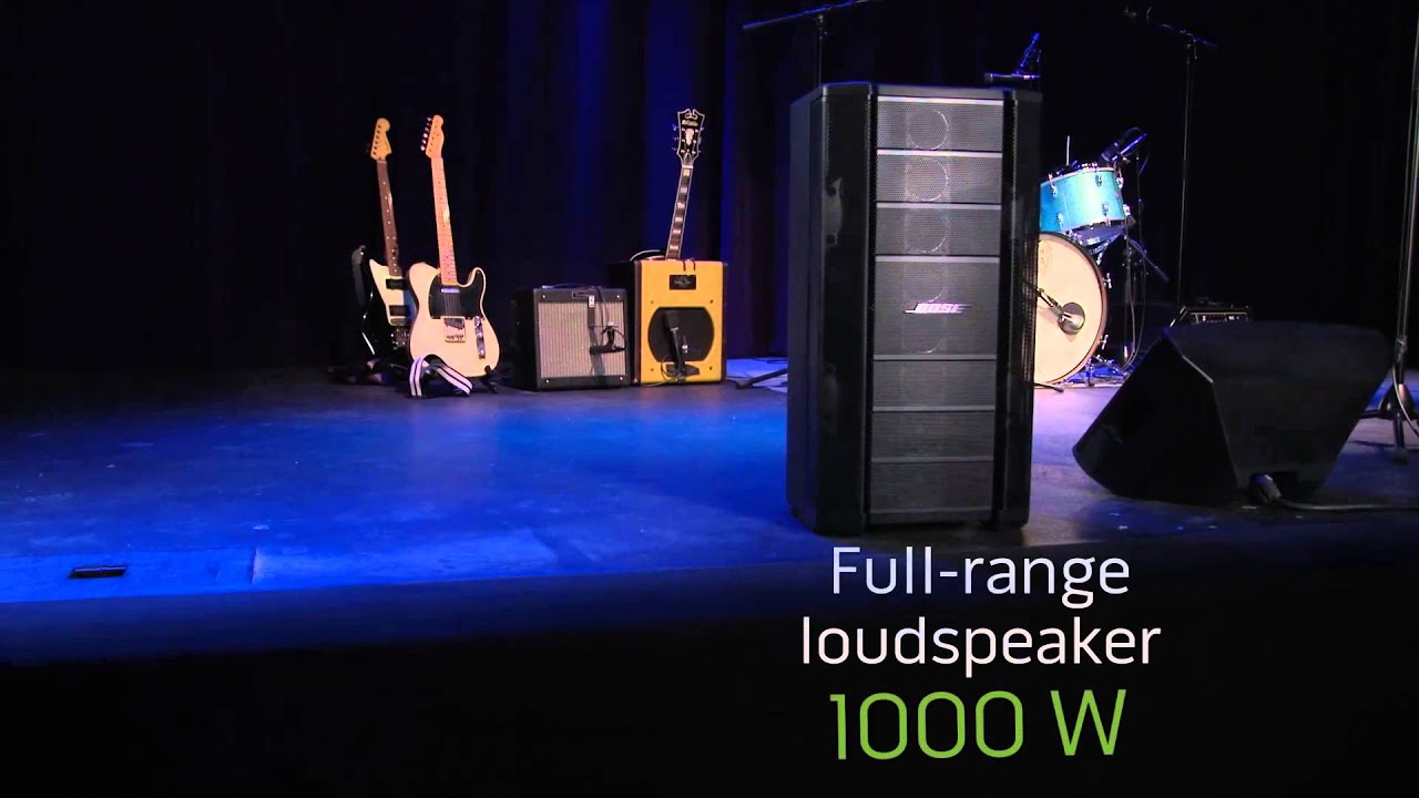 Bose Torre Audio F1 812 Y Subwoofer Profesional 2000 Watts