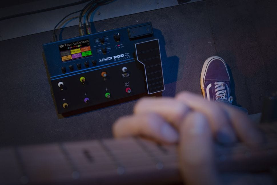 Line 6 Pod Go Wireless Pedal Multiefectos Negro