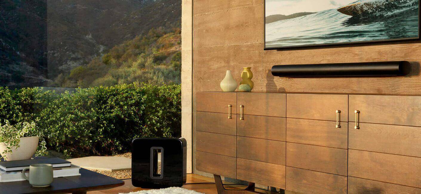 Sonos SUBGEN3-BLACK Premium Subwoofer With Wifi Black