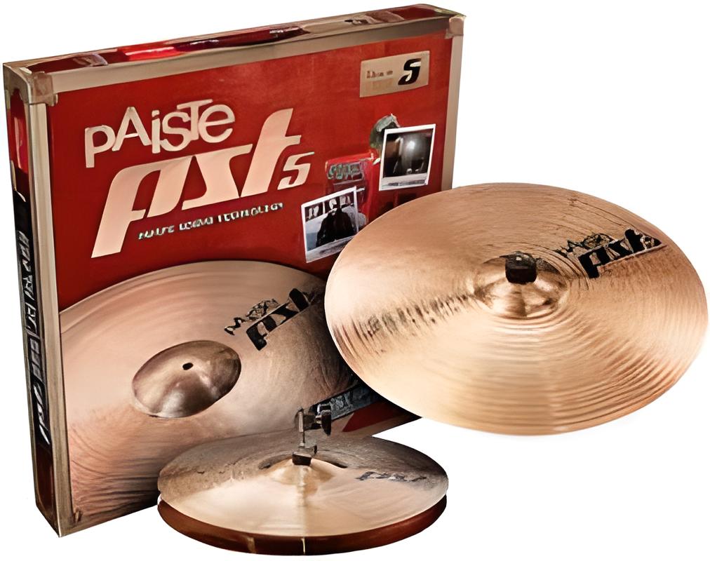 Paiste 068es14 Pst 5 Essential Cymbal Set 14 18