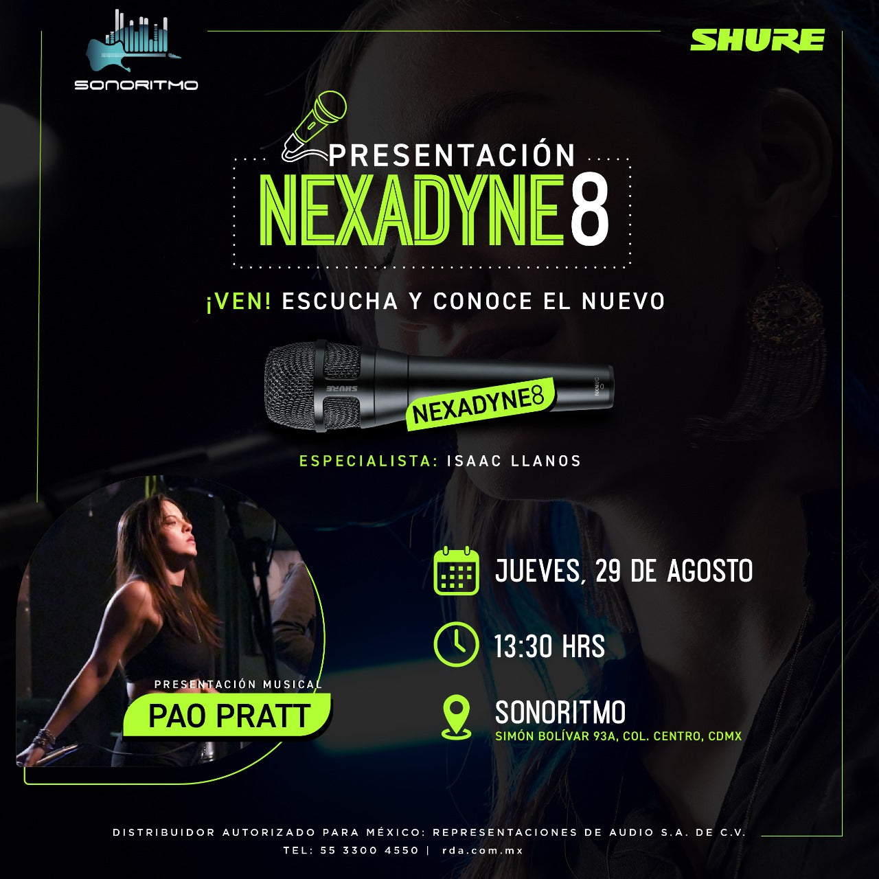 Presentación Exclusiva del Nexadyne8 con Isaac Llanos y Pao Pratt – ¡No te lo Pierdas!