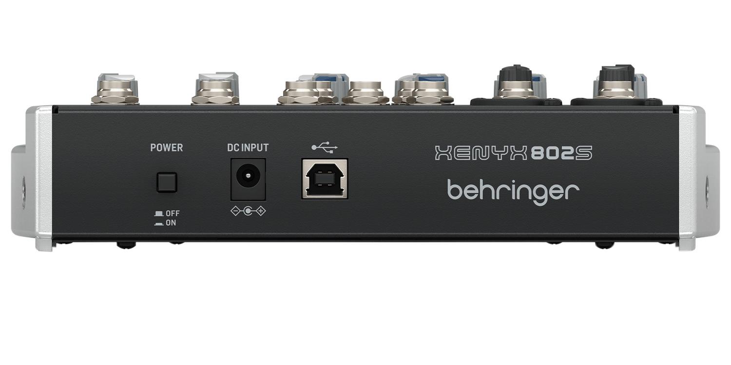 Behringer Xenyx 802s Mezcladora Analoga Compacta 8 Canales