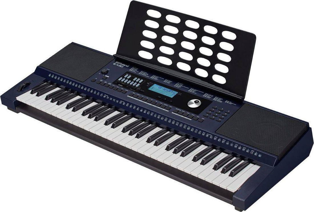 Roland E-x30 teclado digital 61 teclas con funda y base