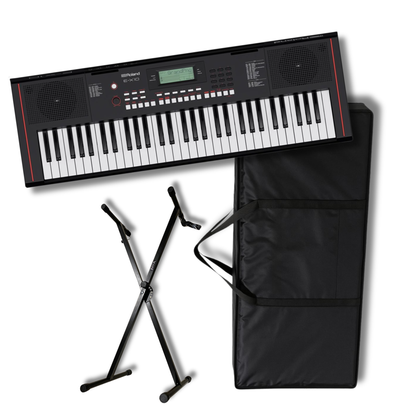 Teclado de 61 Teclas E-X10 Con Funda y Base