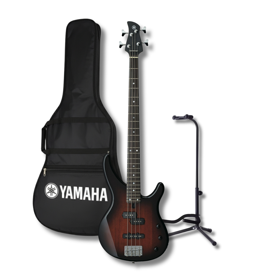 Bajo Yamaha TRBX174OVS Eléctrico Pasivo 4 Cuerdas con Base y Funda