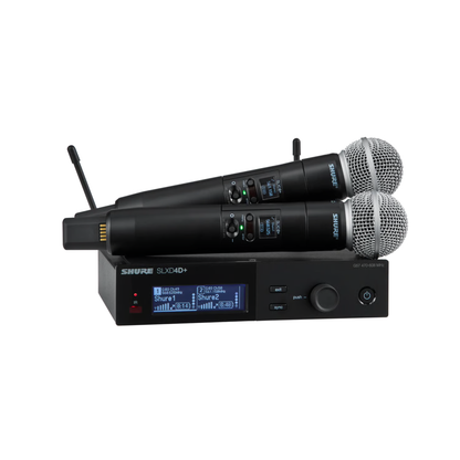 Sistema inalámbrico dual con 2 transmisores portátiles SLXD2+/58 Frecuencia G57