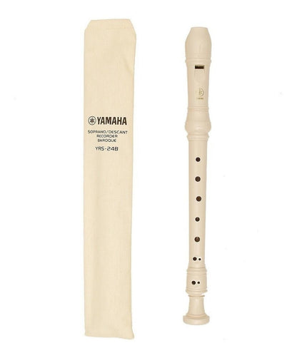 Yamaha Caja 10 Pz Flauta Dulce Soprano Escolar En C Yrs-24b