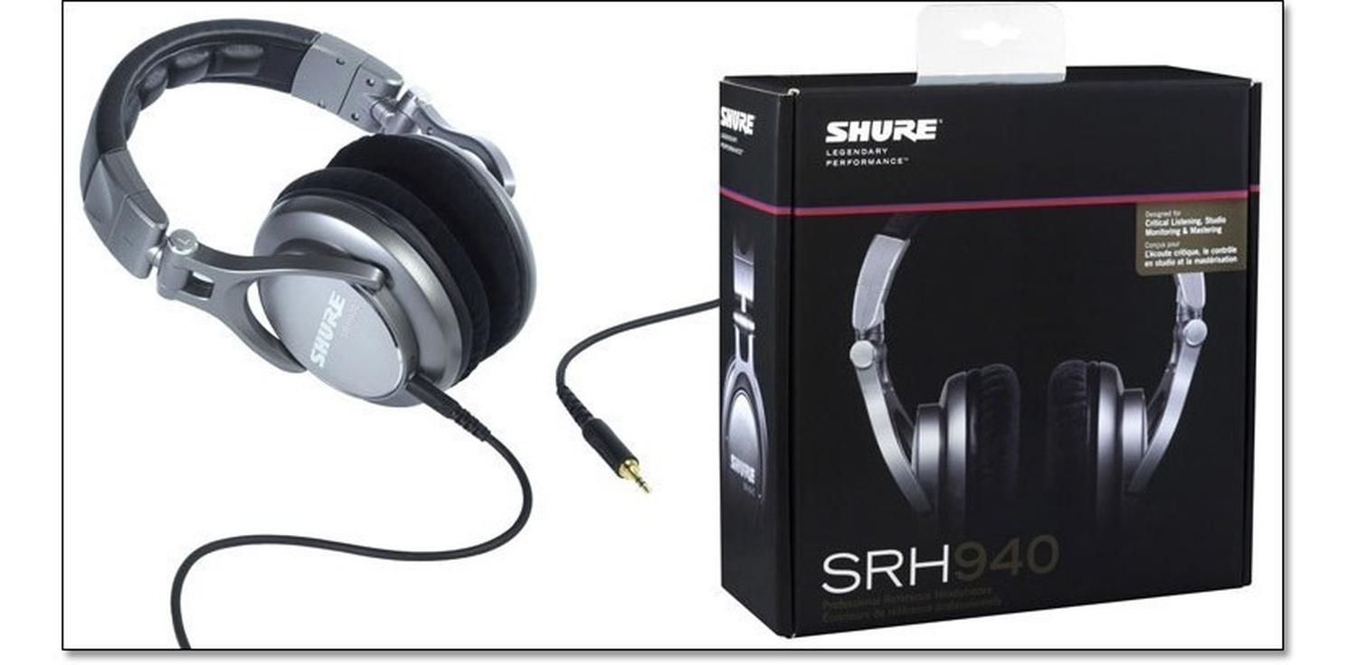 Shure Audifonos Profesionales De Referencia Srh940 12 Msi