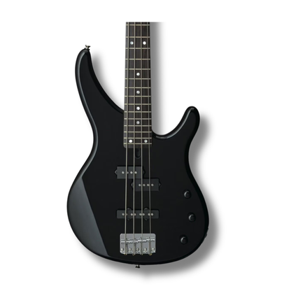Bajo Yamaha TRBX174BL Eléctrico Pasivo 4 Cuerdas Negro con Base y Funda