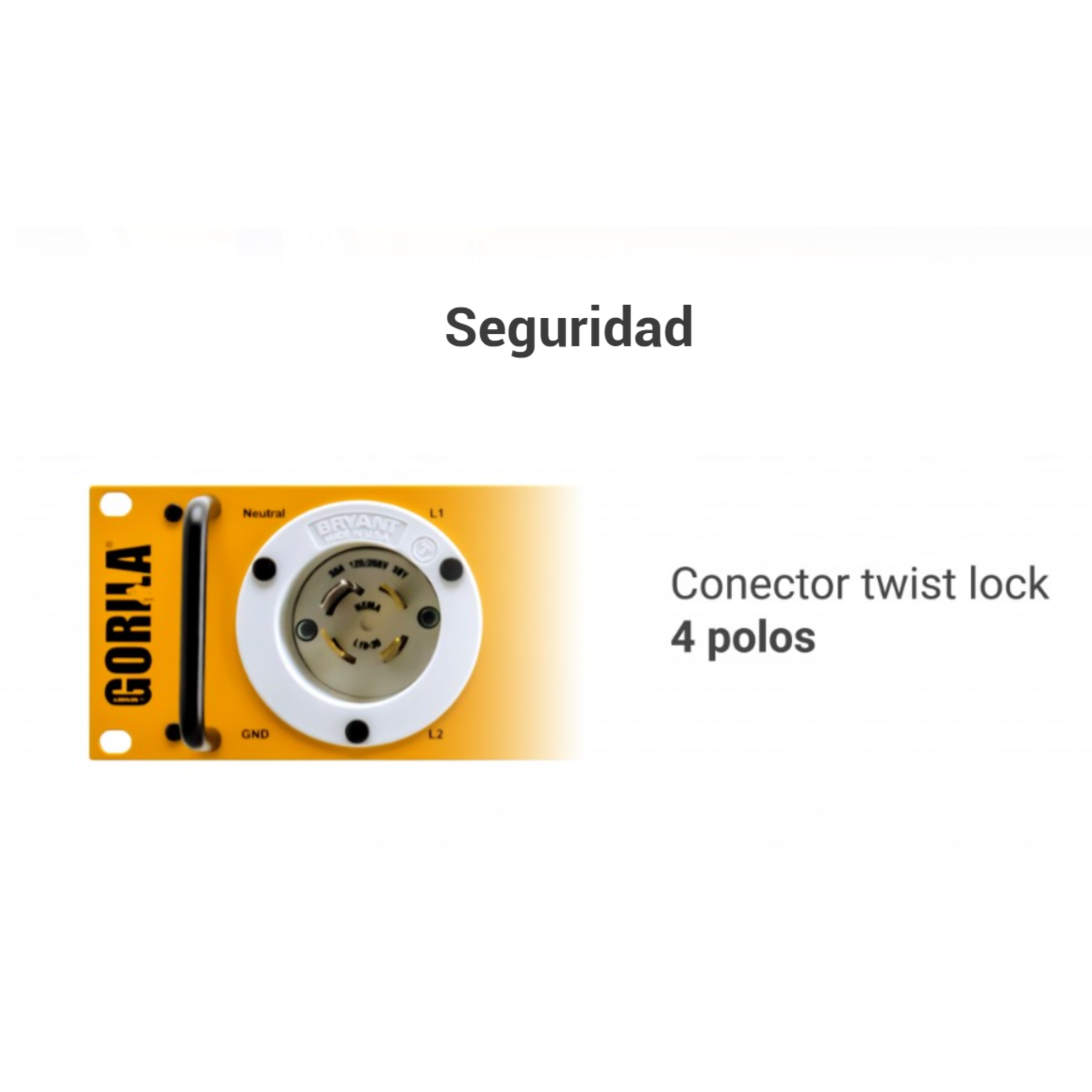 Gorila 10K2 Plus acondicionador de poder 12 clavijas polarizadas 10000 Wrms