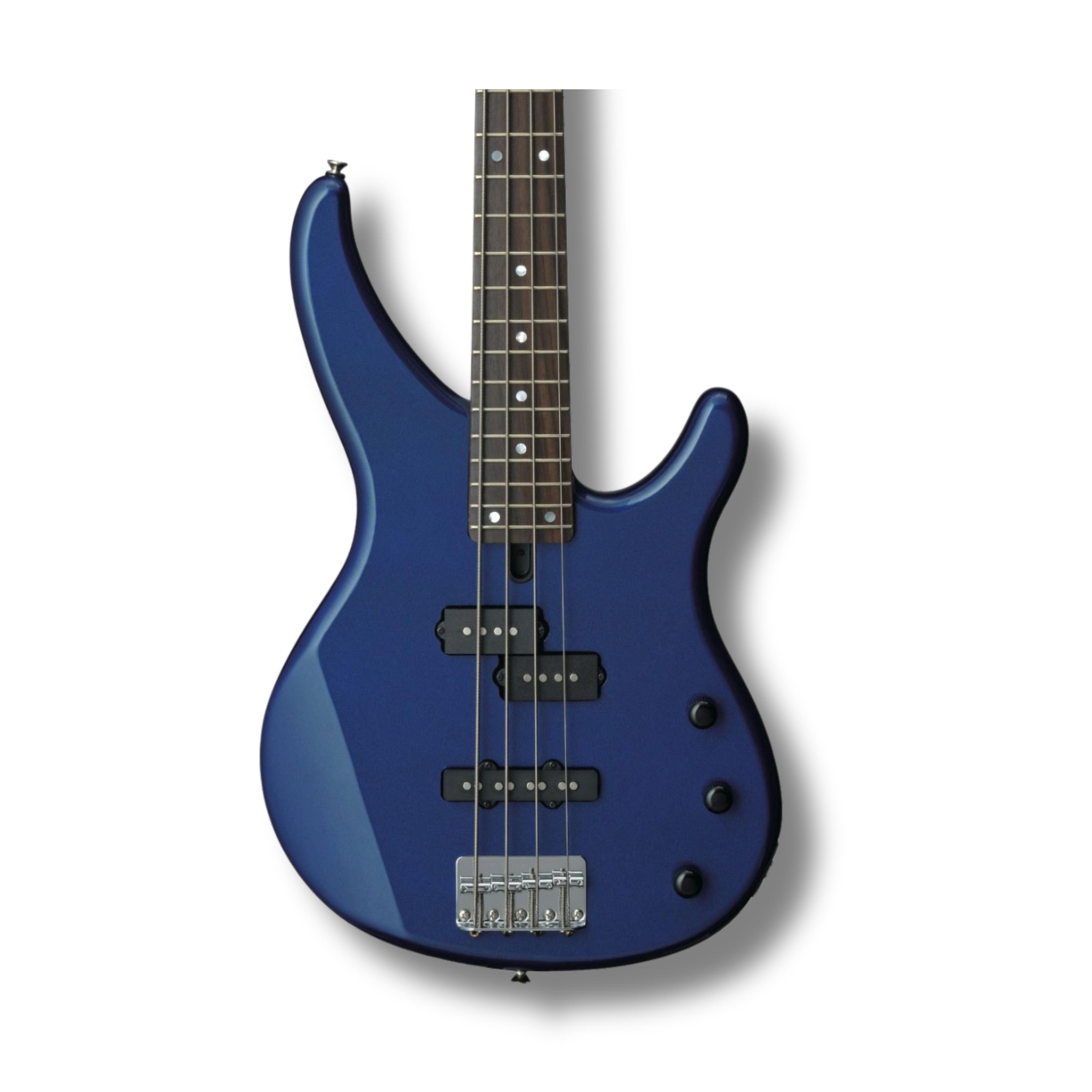 Bajo Yamaha TRBX174DBM Eléctrico Pasivo 4 Cuerdas Azul con Base y Funda
