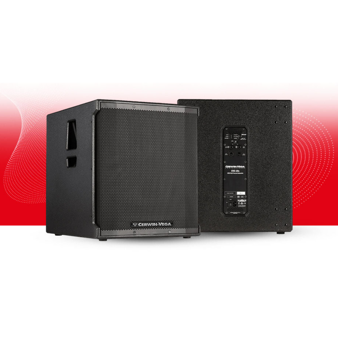 Cerwin Vega CVE-18S-NA Subwoofer activo de uso profesional DE 18&quot; con Bluetooth