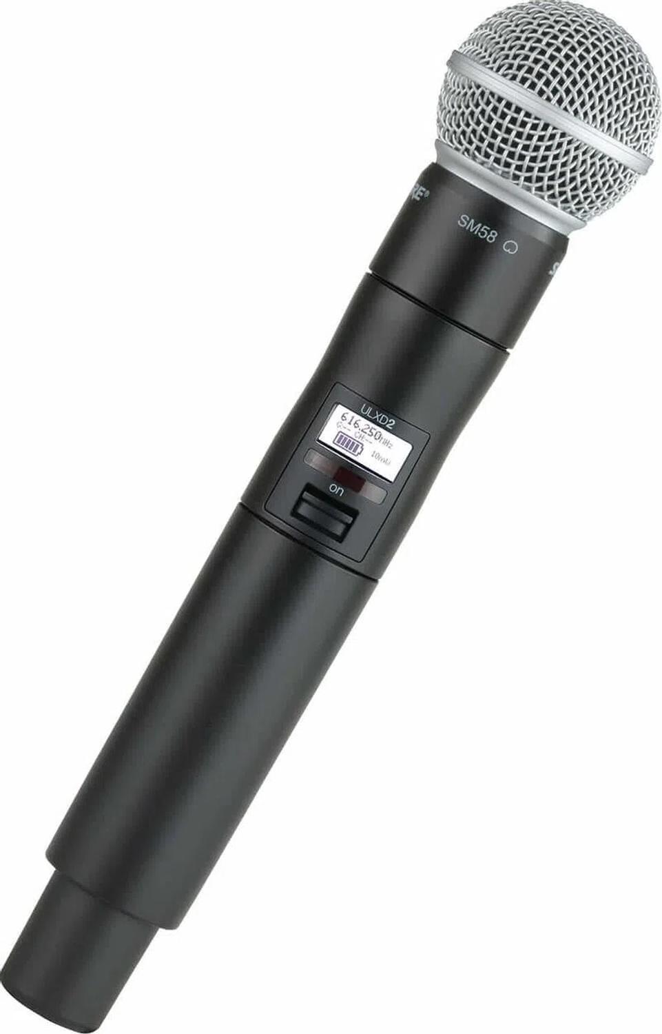Shure ULXD2 SM58 Transmisor de Mano Inalámbrico Profesional