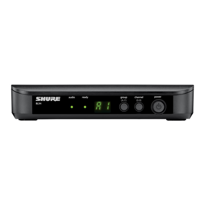 Wireless system with SHURE BLX24/SM58 handheld microphone for vocals 
