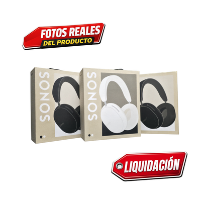 Sonos Ace Audífonos Bluetooth, 30hrs Batería en Color Negro, oferta de liquidación