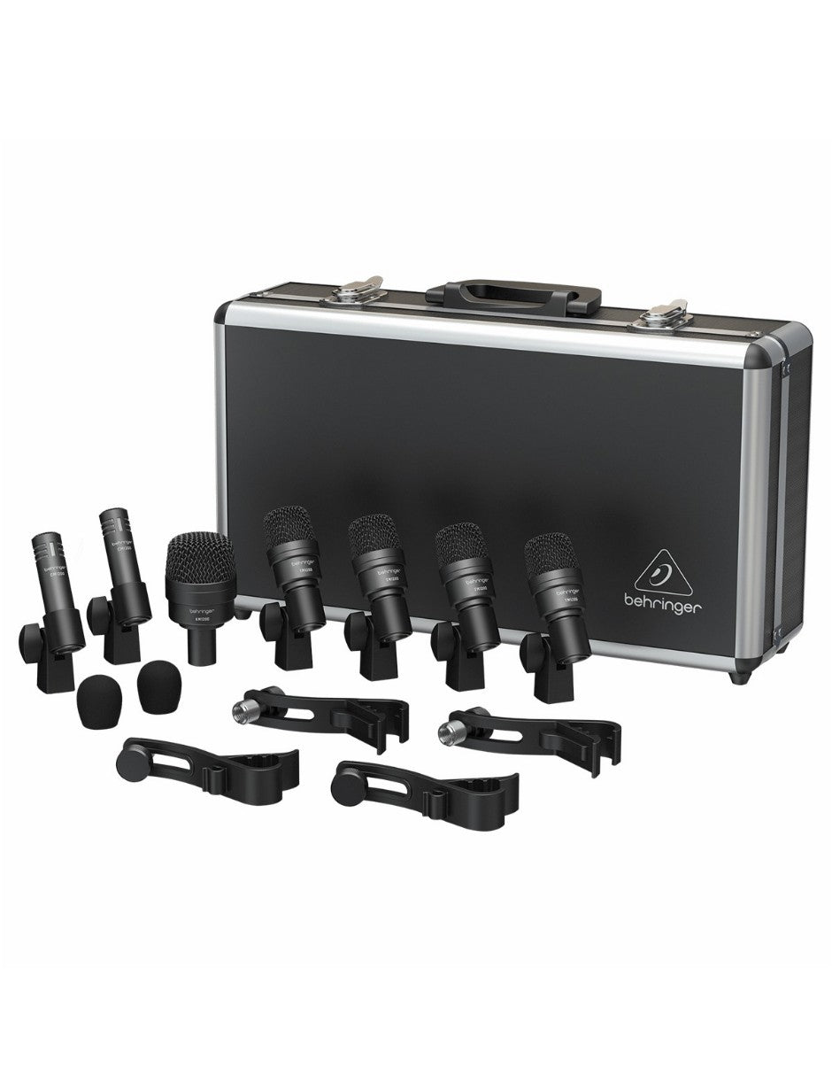 Set De 7 Micrófonos Para Percusión Behringer BC1200