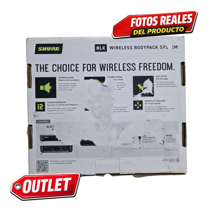 Shure Blx14/cvl Sistema Inalambrico De Solapa, Oferta especial Outlet