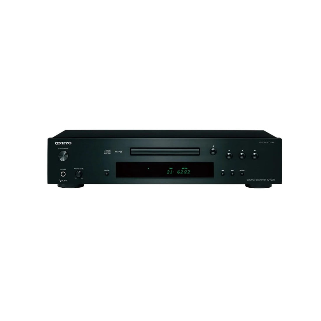 Onkyo Reproductor de CD C-7030, Optical/Coaxial, Negro