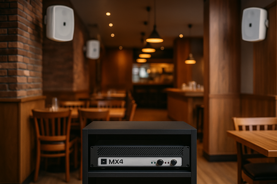 Paquete de instalación con 2 pares de Nsaw190w + Mx4 Backstage