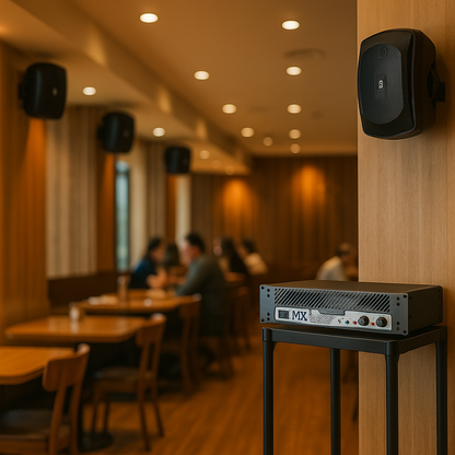 Paquete de instalación con 2 pares de Nsaw190 + Mx4 Backstage