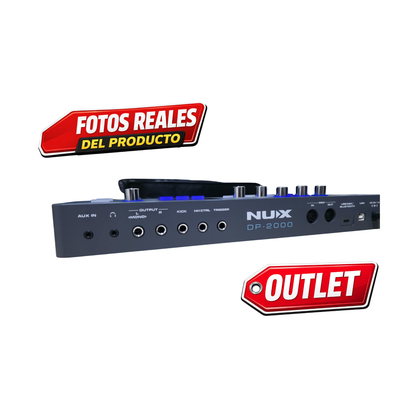 Nux Dp-2000 Modulo de Percusión 8 Pads, USB Programable, Outlet oferta especial
