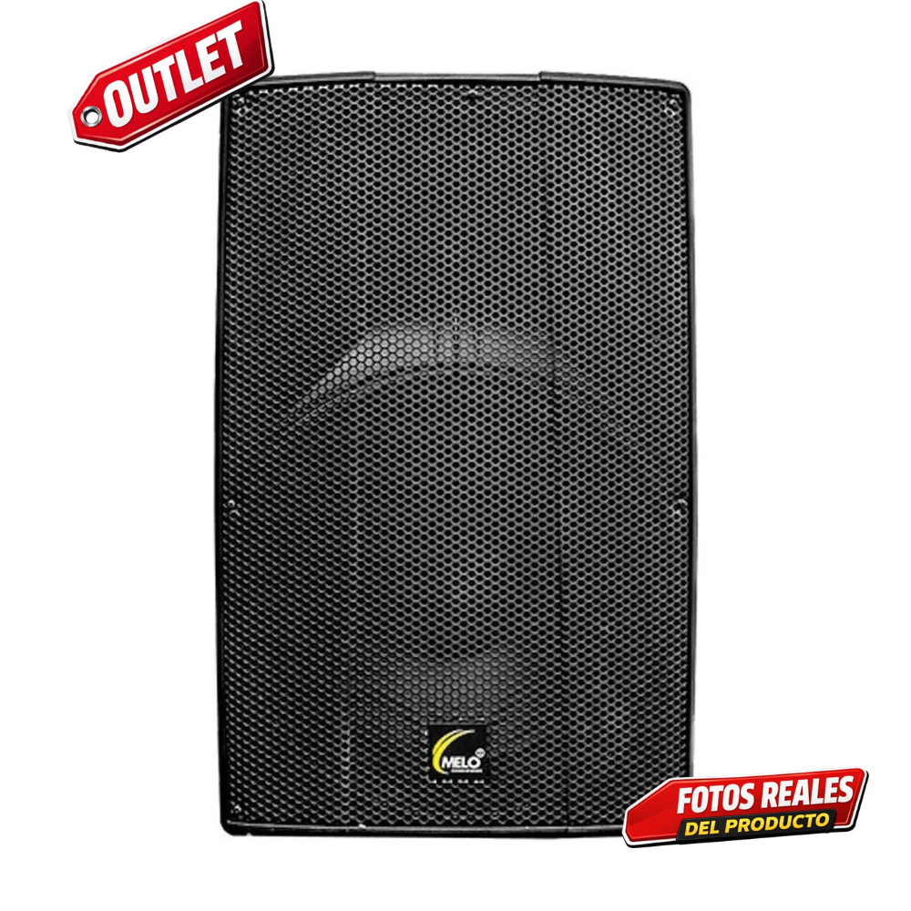 MELO DSP1540 Bafle Amplificado 15" 400W RMS – Oferta Especial Outlet