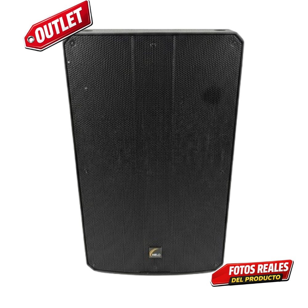 MELO DSP1560D Bafle Amplificado 15" 600W RMS – Oferta Especial Outlet