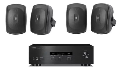 Yamaha RS202 Con NSAW190 x4 Sistema Audio ambiental