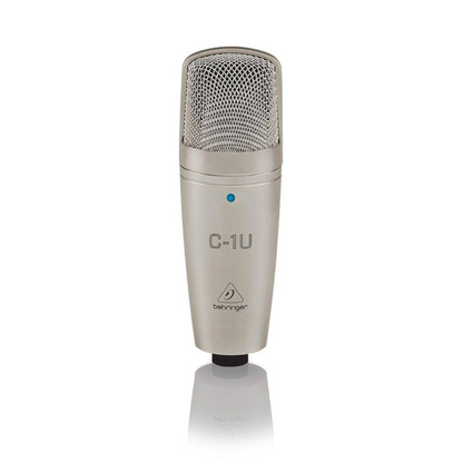 Micrófono Behringer C-1u Condensador Cardioide Usb Plateado
