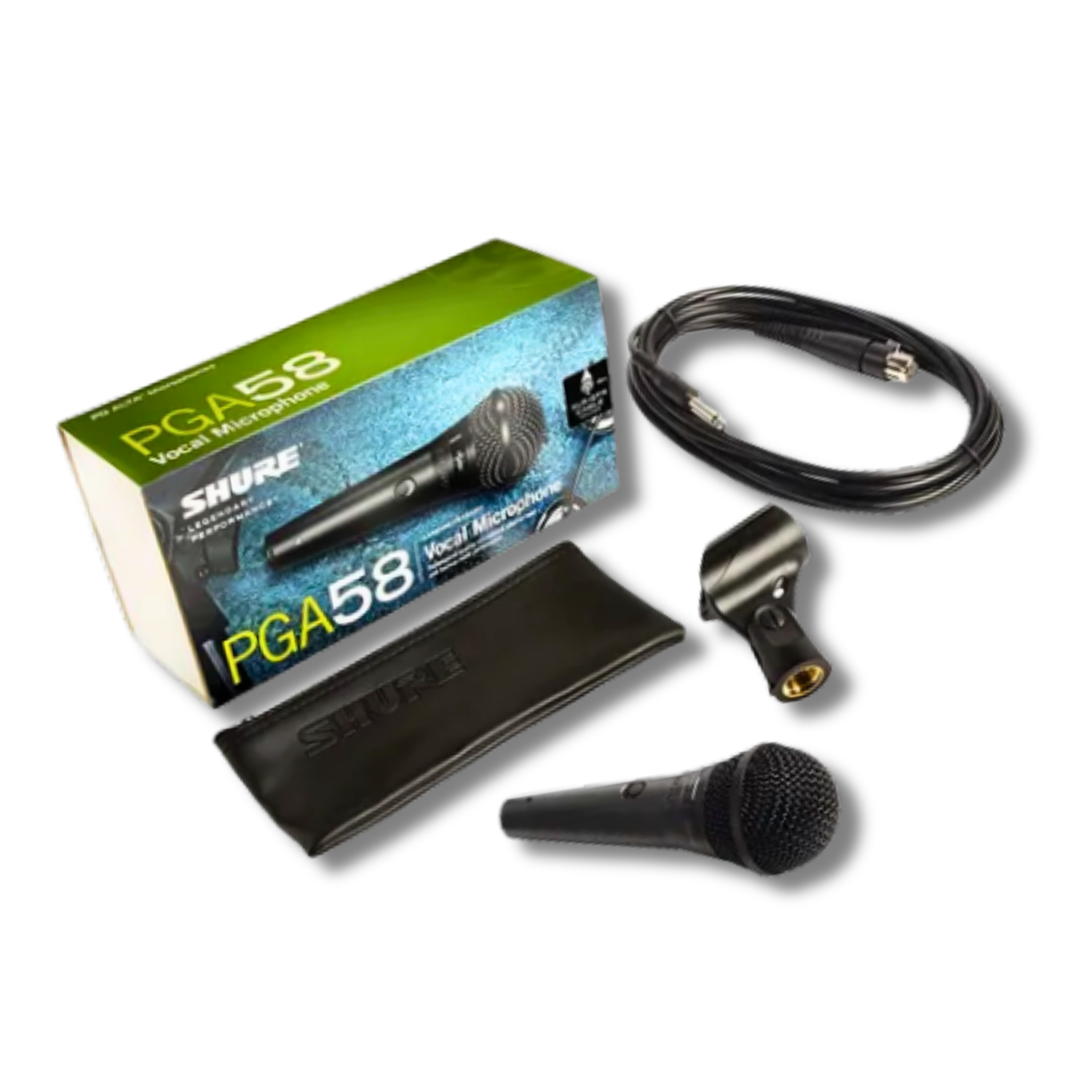 Shure Microfono Profesional Pga58 Qtr Original