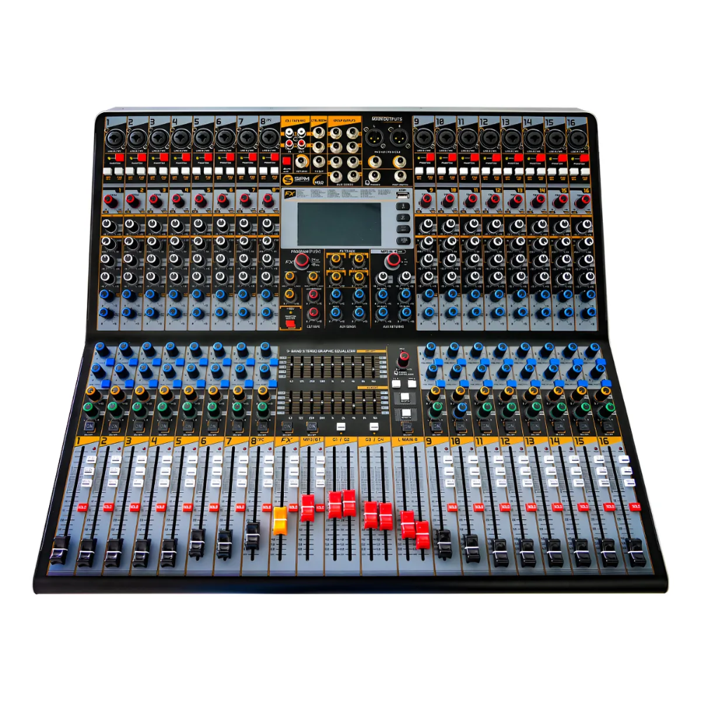 Mezcladora Melo Bluetooth 16 Canales Y Efectos GL16