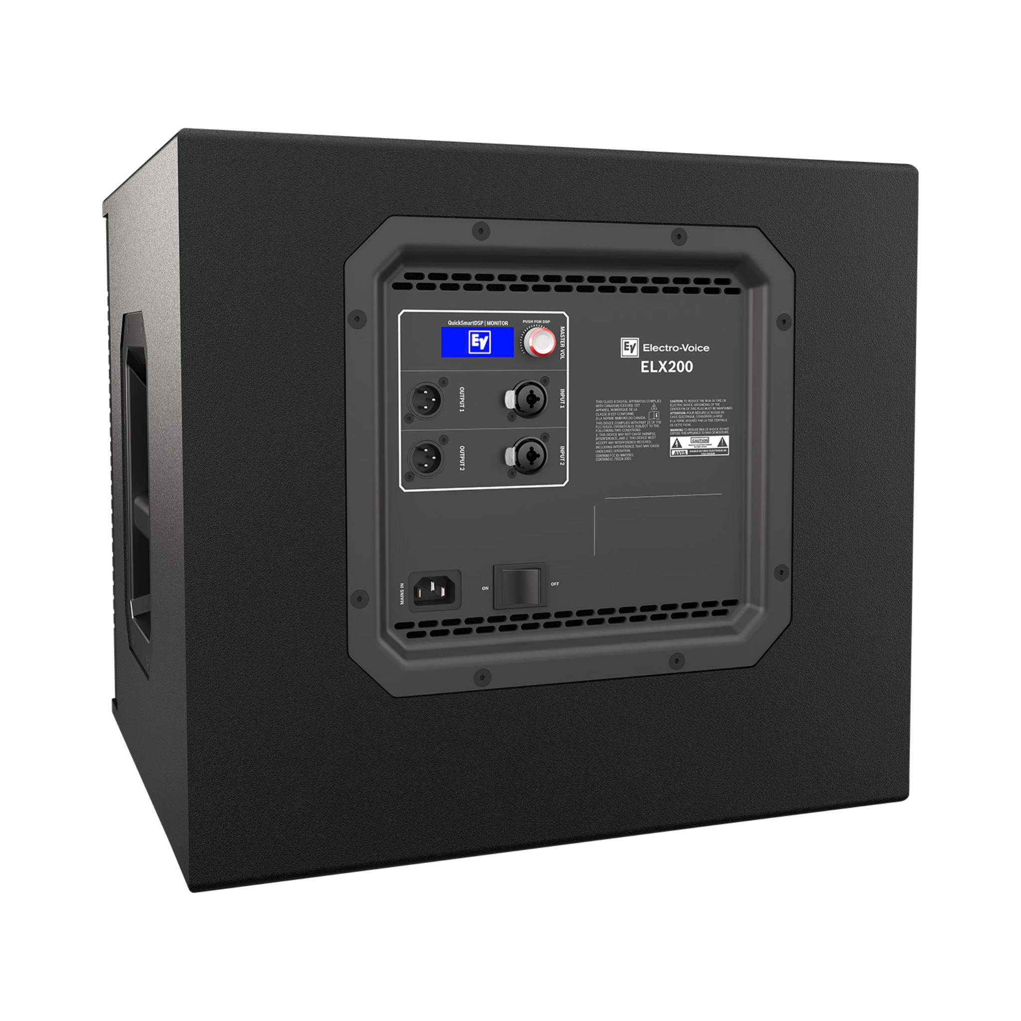 Electro Voice ELX200-12SP Subwoofer de 12¨ Pulgadas con funda de Regalo