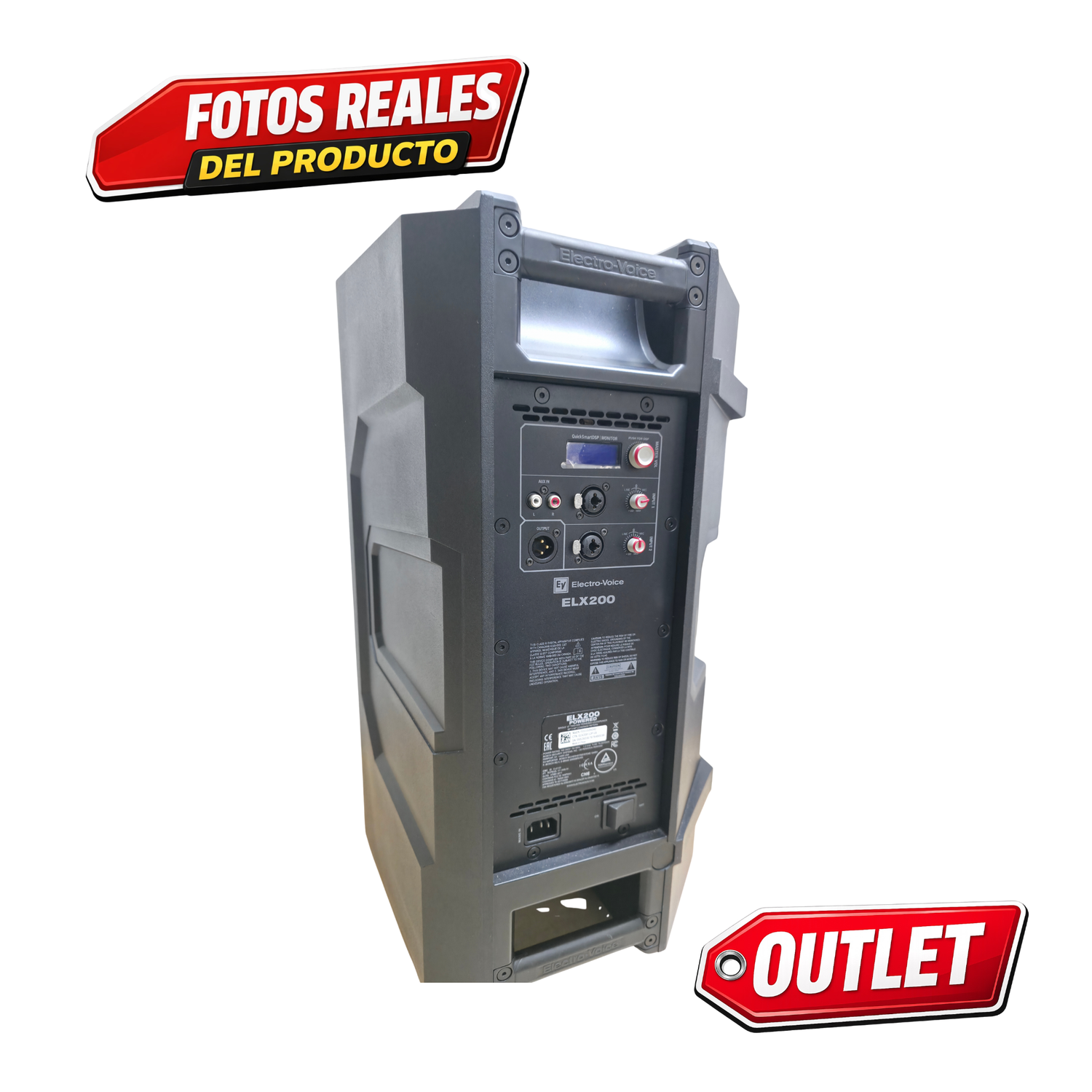 Bafle Activo Electro Voice Modelo Elx20012p de 12 Pulgadas, Outlet oferta especial
