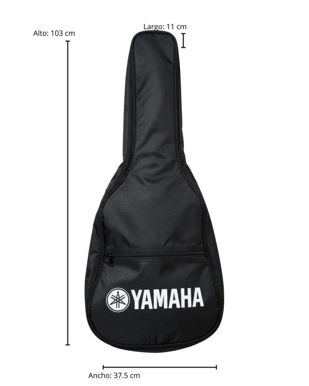 Funda De Guitarra Acustica De Tela Nacional