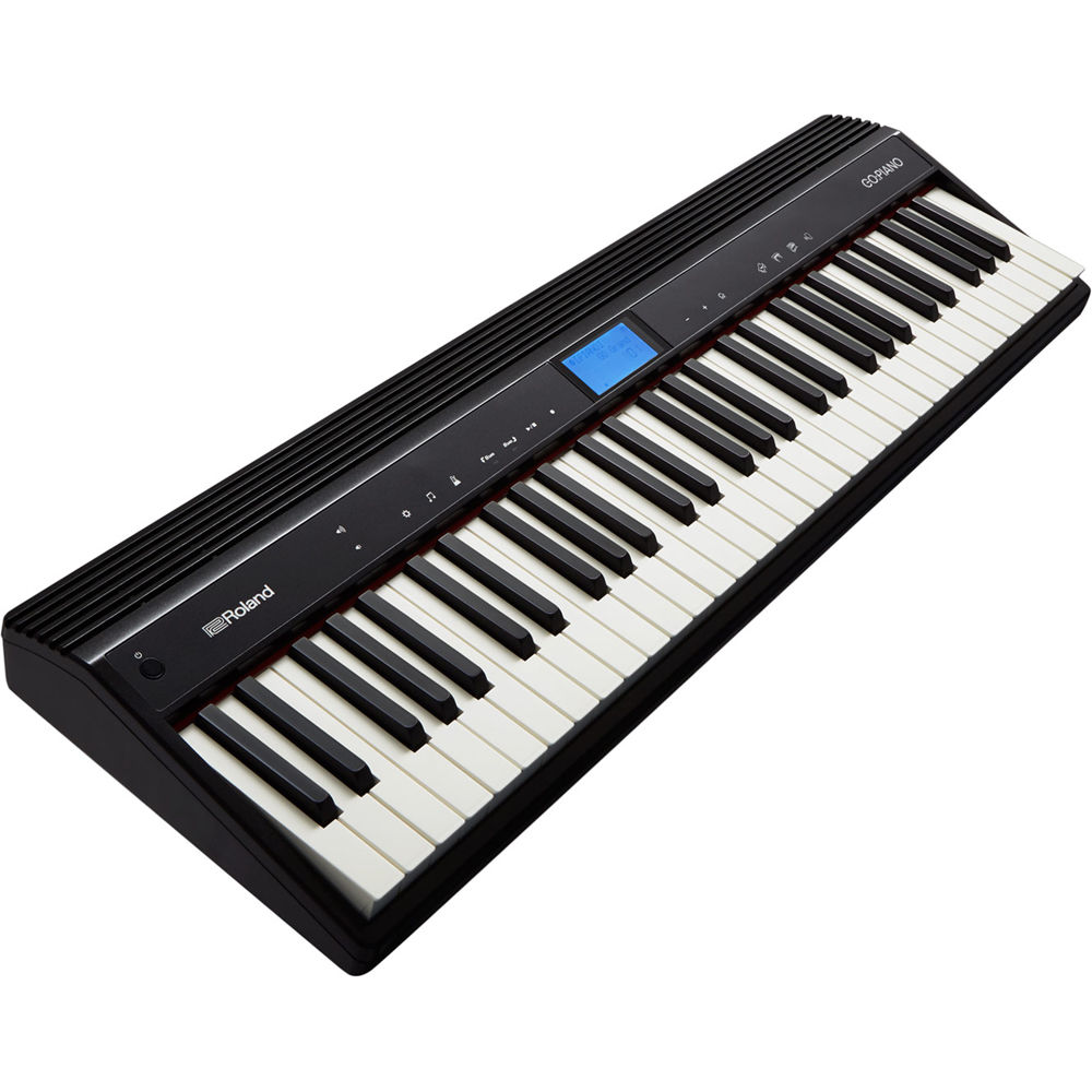 Teclado Musical Roland Go:keys Go-61p 61 Teclas Con Cargador