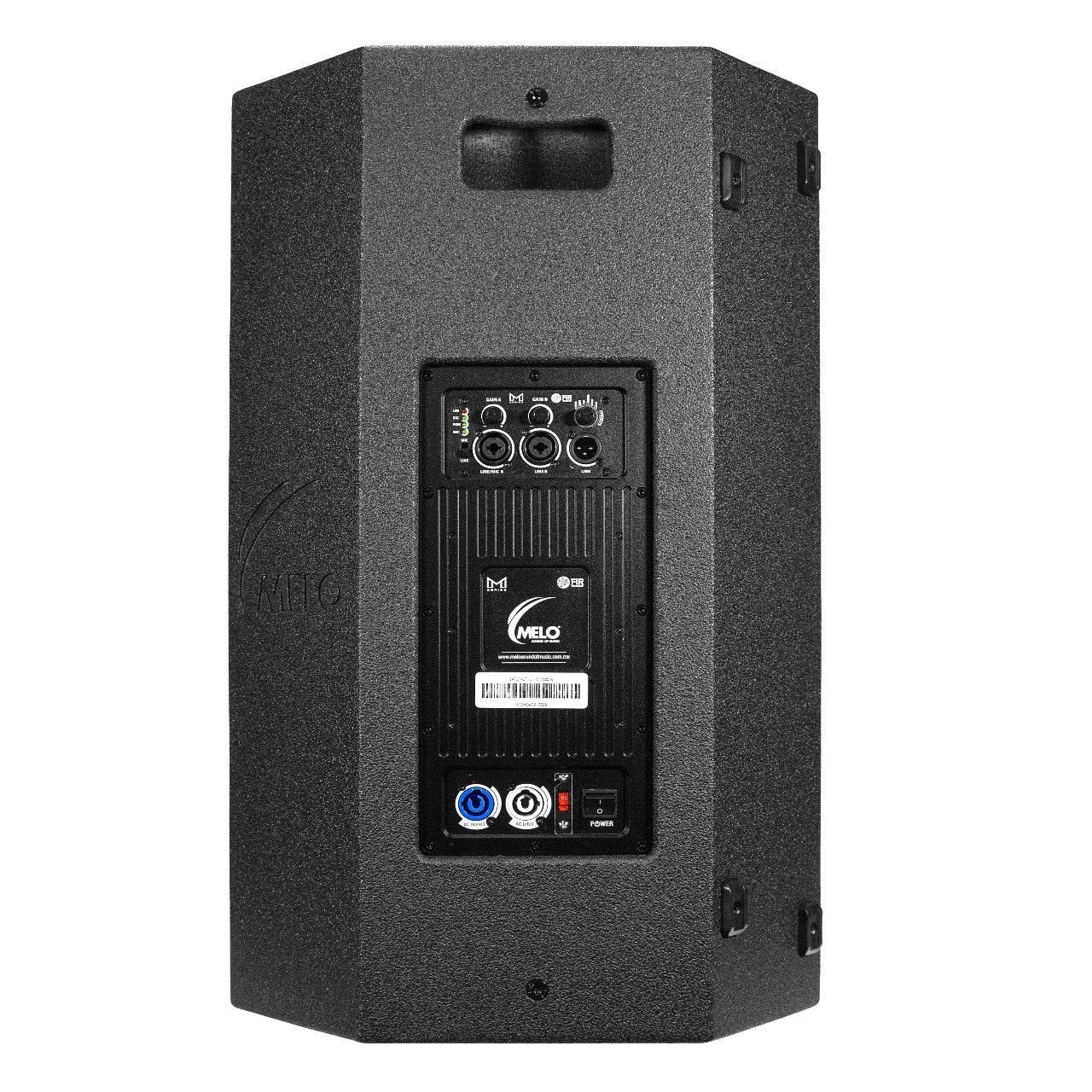 Bafle Activo De 1800w Dsp Hi Fi Y 6 Presets M-15A Melo