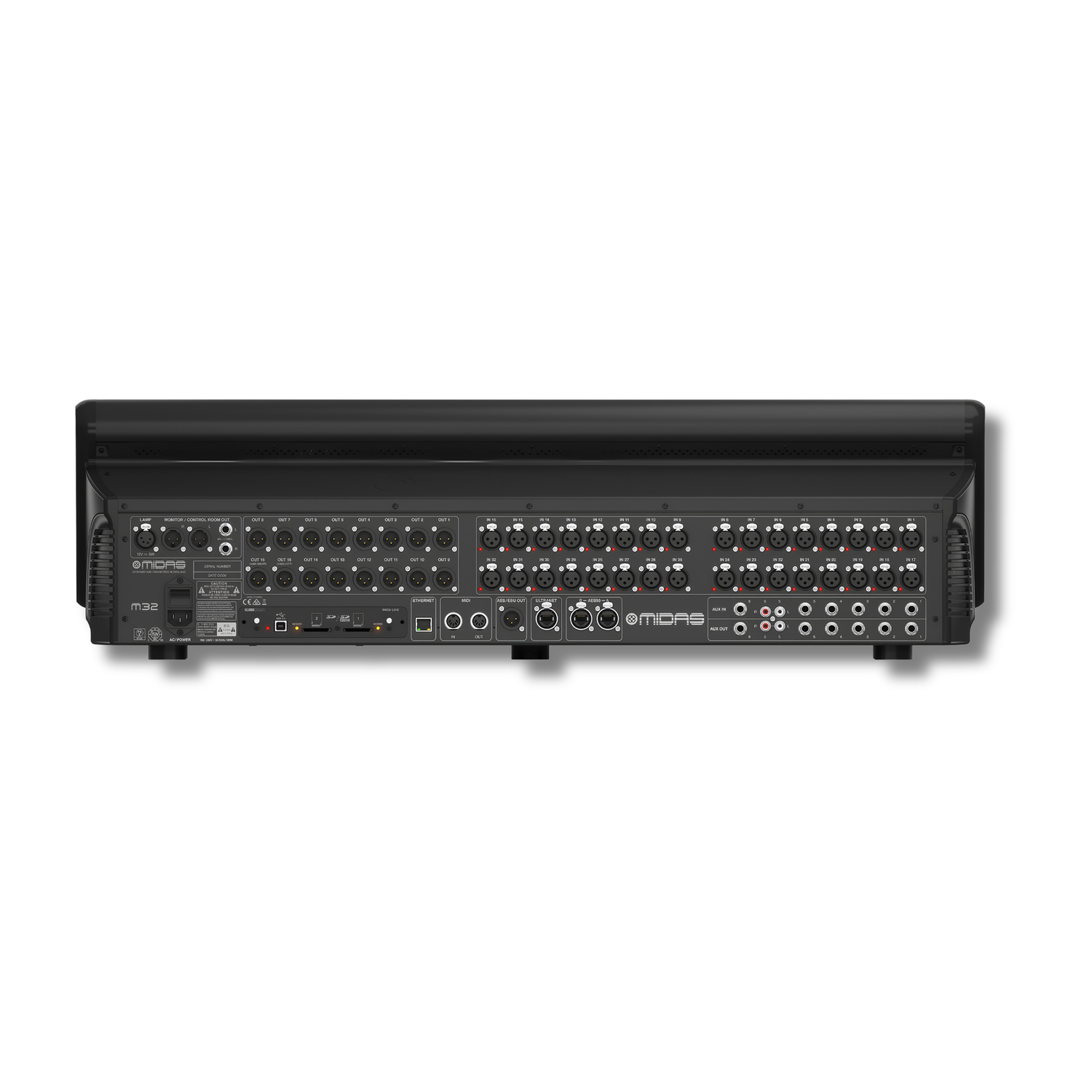 Mezcladora Digital Midas M32LIVE Para Live 40 Canales más medusa DL32