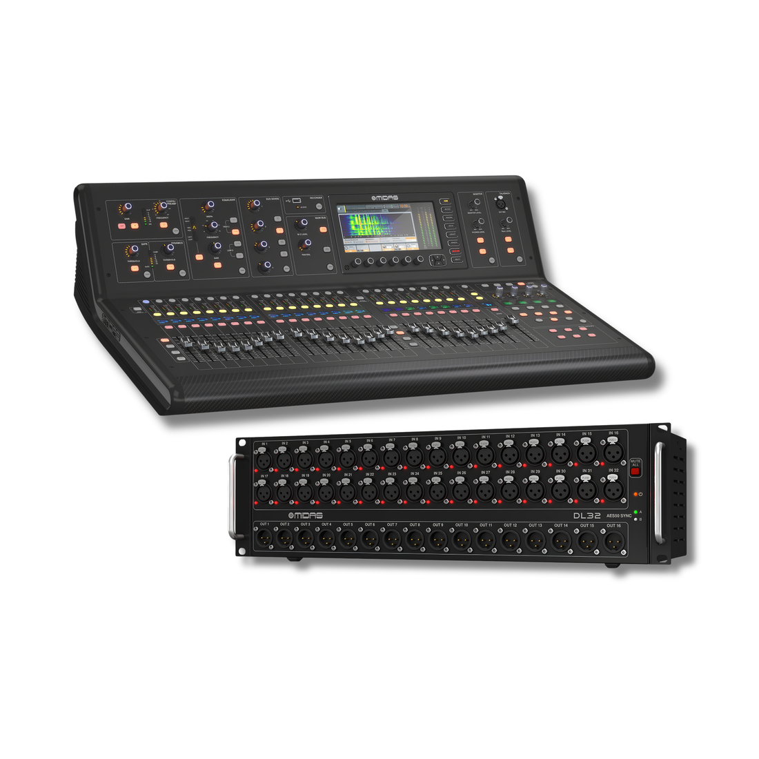 Mezcladora Digital Midas M32LIVE Para Live 40 Canales más medusa DL32