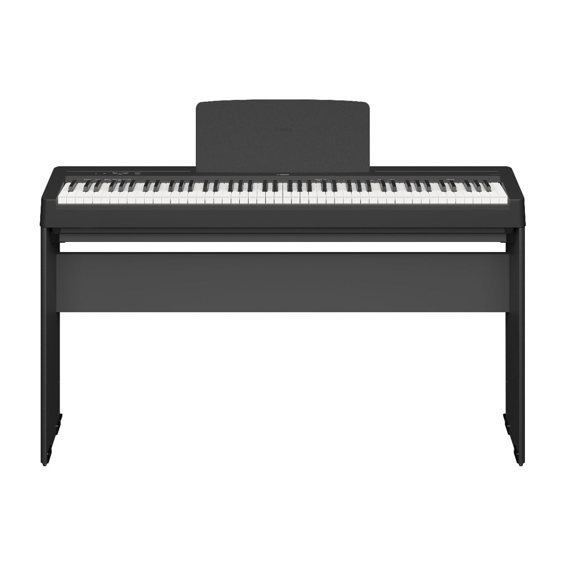 Yamaha paquete Piano Digital P145B y Base de Madera L-100B