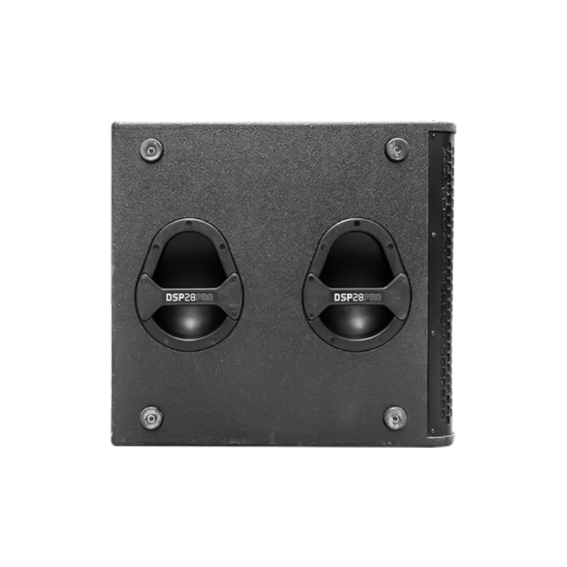 Subwoofer Activo Melo Dsp28pro 1350w Rms Amplificado Negro (por pedido)