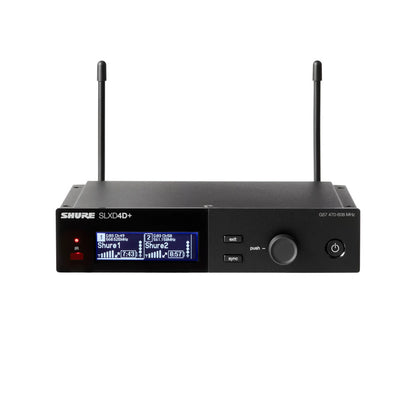 Sistema inalámbrico dual con 2 transmisores de mano SLXD2+/B58