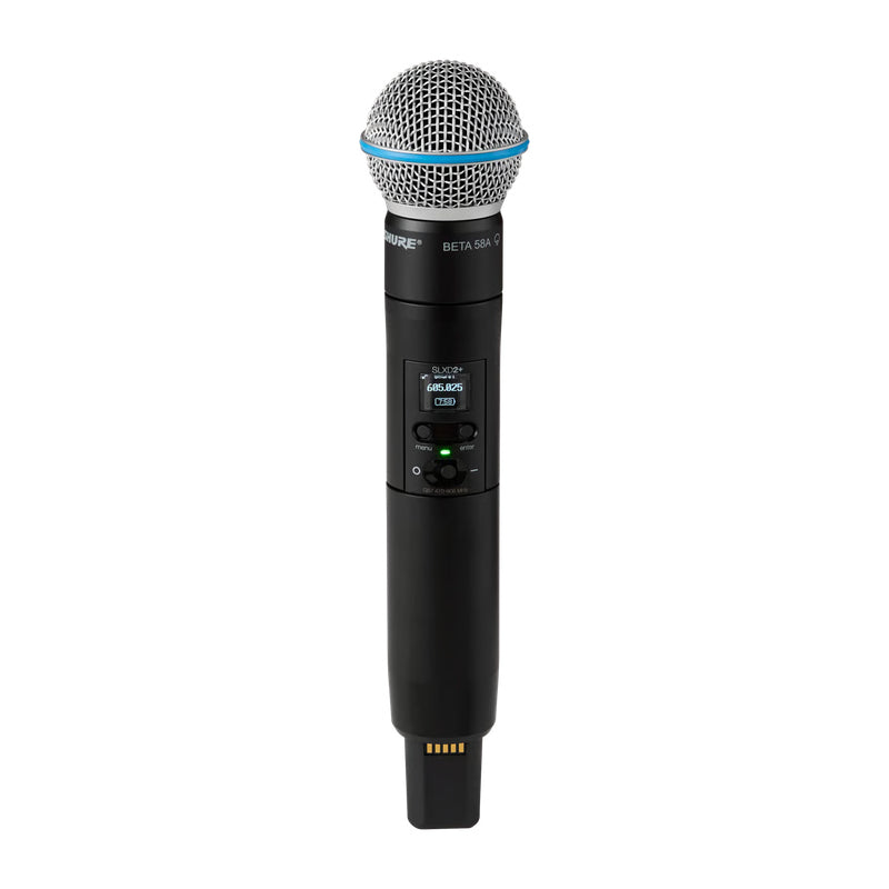 Sistema inalámbrico dual con 2 transmisores de mano SLXD2+/B58
